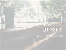 Tablet Screenshot of calljensen.com